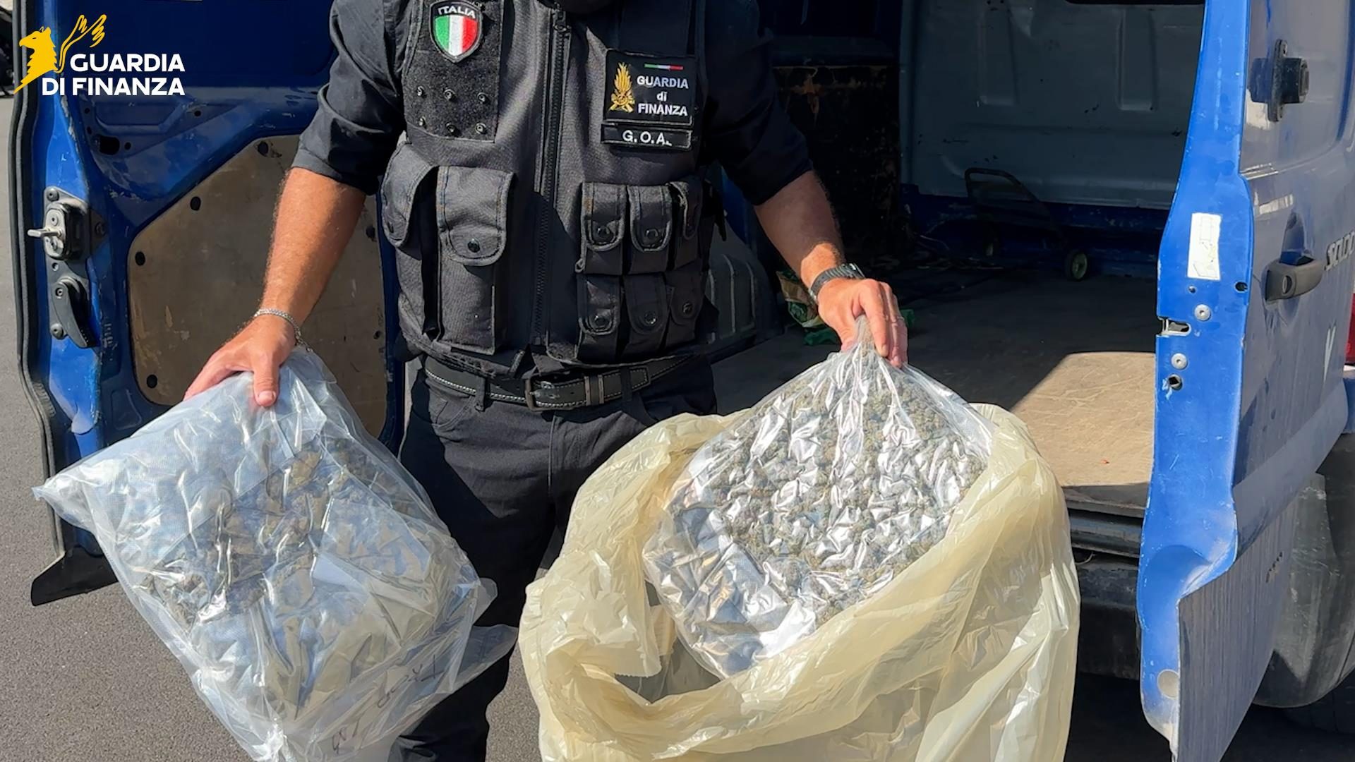 Sequestro droga Catania, arrestati tre uomini dalla Finanza